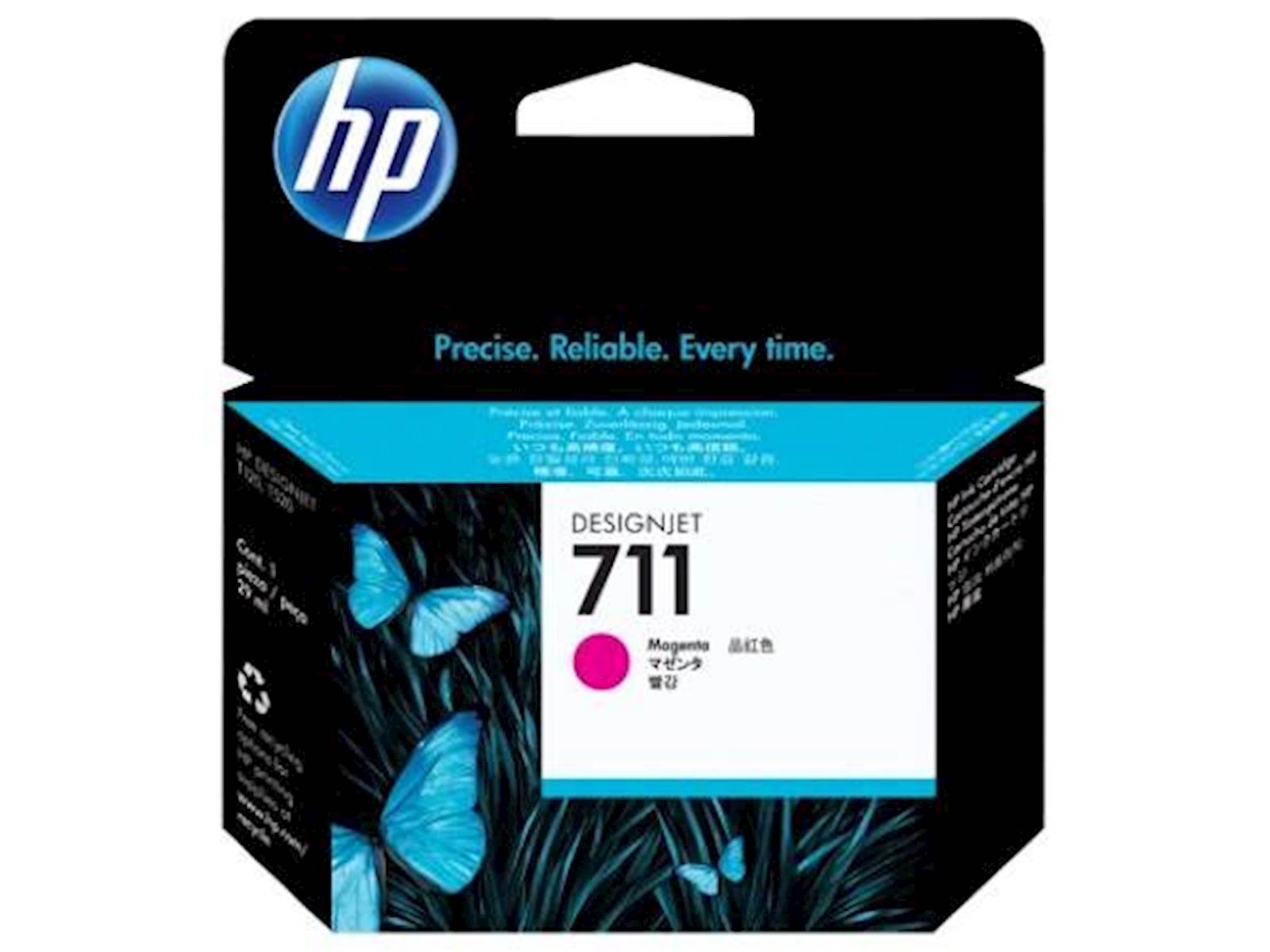 Tinta HP magenta 711
