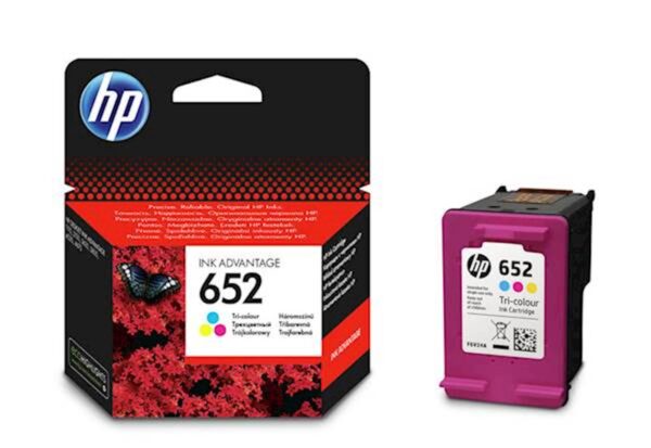 Tinta HP color 652 Tinta HP color 652