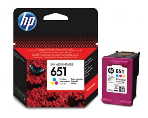 Tinta HP color 651 Tinta HP color 651