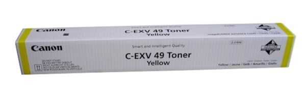 Toner CANON C-EXV 49 Yellow Toner CANON C-EXV 49 Yellow