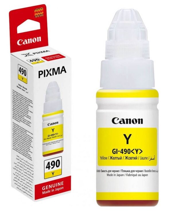 Tinta CANON GI490Y Tinta CANON GI490Y