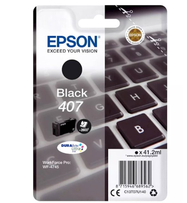 Tinta Epson WF-4745 L Black Tinta Epson WF-4745 L Black