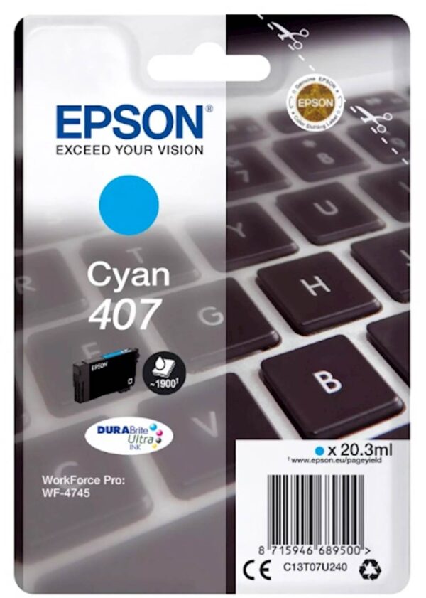 Tinta Epson WF-4745 L Cyan Tinta Epson WF-4745 L Cyan