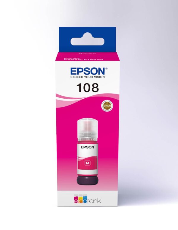 Tinta Epson 108 EcoTank Magenta Tinta Epson 108 EcoTank Magenta
