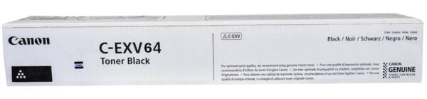 Toner CANON C-EXV 64 Black Toner CANON C-EXV 64 Black