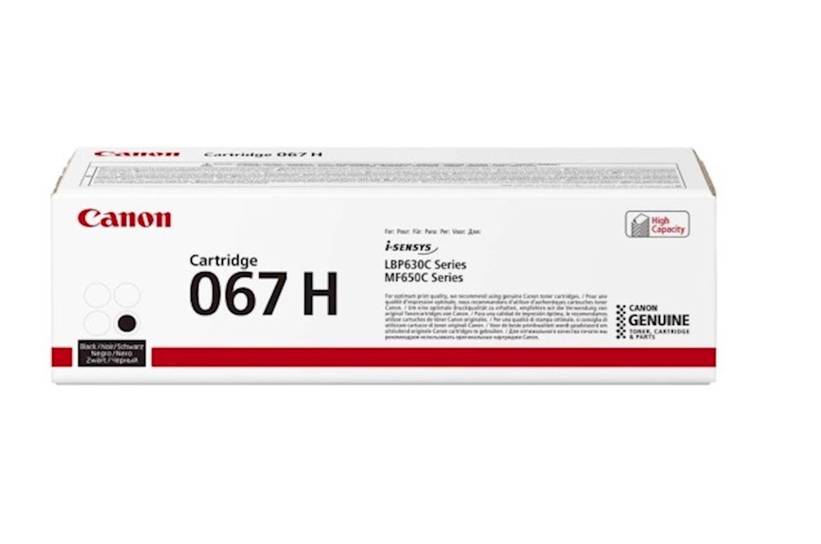 TONER CANON CRG-067H BK ZA LBP63x