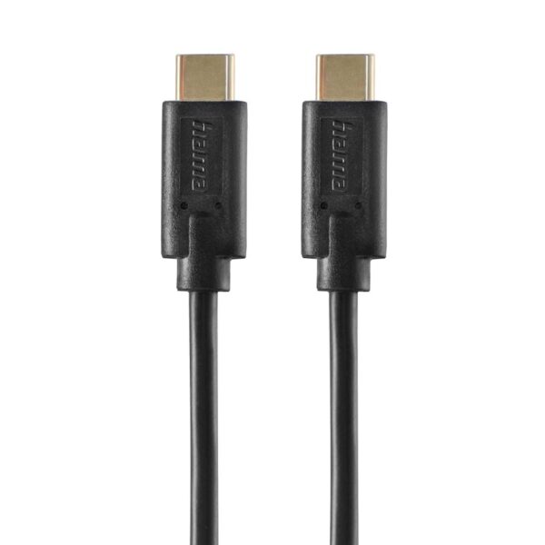 Kabl za punjenje Hama USB-C-USB-C 1.5m crni Kabl za punjenje Hama USB-C-USB-C 1.5m crni