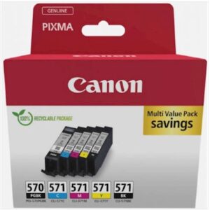 KOMPLET CANON PGI570/CLI571PGBK/C/M/Y/BK MULTI