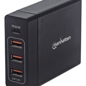 DOCKING MANHATTAN 4/1 3 USB A 1 USB C PORT 72W