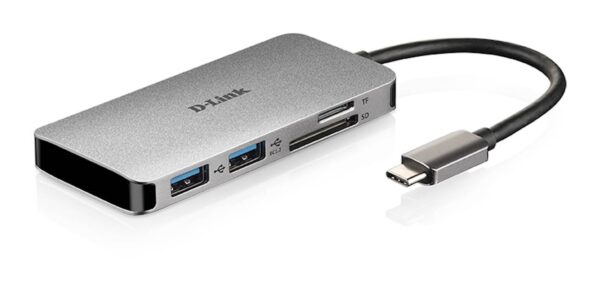 Hub DLINK 5u1 USB-C sa HDMI i SD/microSD Hub DLINK 5u1 USB-C sa HDMI i SD/microSD