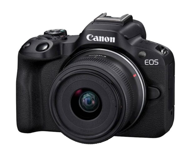 Fotoaparat CANON R50 BK+RF-S18-45 S+BAG+SD Fotoaparat CANON R50 BK+RF-S18-45 S+BAG+SD