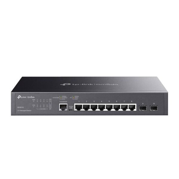 Switch TP-Link Omada 8-Port Gigabit L2+ Managed SG3210 Switch TP-Link Omada 8-Port Gigabit L2+ Managed SG3210
