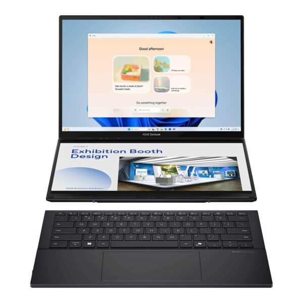Laptop ASUS Zenbook Duo 14 UX8407AA-SN151X 14"FHD+ OLED TOUCH U9-H484 16C/16T 32GB DDR5 s2TB W11p 2Y Laptop ASUS Zenbook Duo 14 UX8407AA-SN151X 14"FHD+ OLED TOUCH U9-H484 16C/16T 32GB DDR5 s2TB W11p 2Y