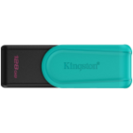 Kingston  128GB Portable USB 3.2 Gen 1 DataTraveler Exodia S (Black/Turquoise)