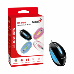 Genius miš DX-Mini USB LED miš black