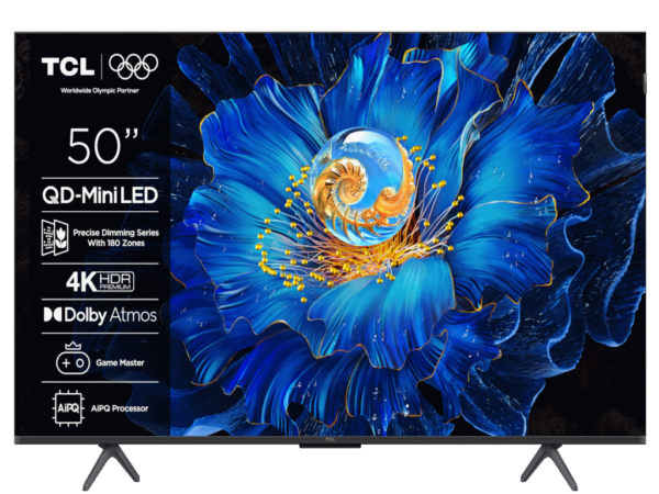 TCL 50"C6KS 4K QD-Mini LED TV60Hz Google TV; Game Master;Dolby Atmos; Onkyo 2.1; HDR Premium; TCL 50"C6KS 4K QD-Mini LED TV60Hz Google TV; Game Master;Dolby Atmos; Onkyo 2.1; HDR Premium;