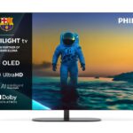 Philips 65''OLED820 4K GoogleAmbilight s 3 strane; 2.1 HDMI; P5 AI perfect; panel 120 HZ