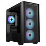 ASUS A21 PLUS TG ARGB BLACK4x 120mm ARGB fans