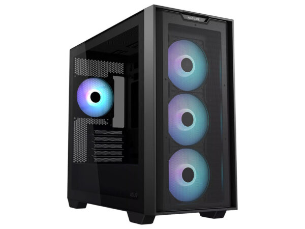 ASUS A21 PLUS TG ARGB BLACK4x 120mm ARGB fans ASUS A21 PLUS TG ARGB BLACK4x 120mm ARGB fans
