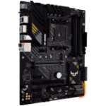 ASUS TUF GAMING B550-PLUS AM4 ATX gaming MB - AMD B550 4xDIMM DDR4 2xM.2 4xSATA PCIe 4.0 2.5Gb Ethernet 1xDisplayPort 1xHDMI with Aura Sync RGB lighting support