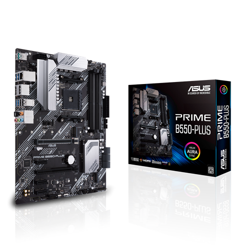 ASUS MB PRIME B550-PLUSAMD B550;AM4;4xDDR4RAID