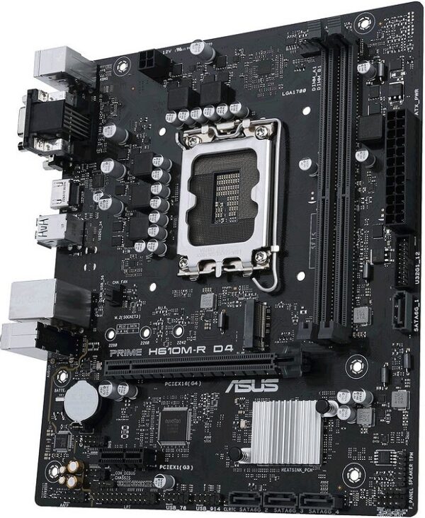 ASUS MB PRIME H610M-R D4-SIIntel H610;LGA17002xDDR4;m.2;VGA ASUS MB PRIME H610M-R D4-SIIntel H610;LGA17002xDDR4;m.2;VGA