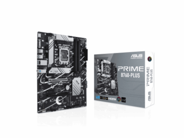 ASUS MB PRIME B760-PLUSIntel B760;LGA 17004xDDR5;VGA ASUS MB PRIME B760-PLUSIntel B760;LGA 17004xDDR5;VGA