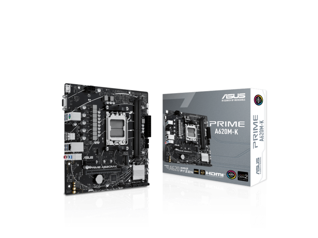ASUS MB PRIME A620M-KAMD A620;AMD;2xDDR5VGA