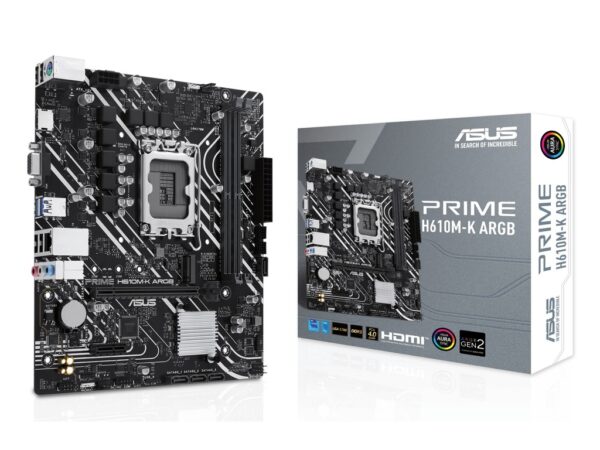ASUS MB PRIME H610M-K ARGBLGA1700 ASUS MB PRIME H610M-K ARGBLGA1700