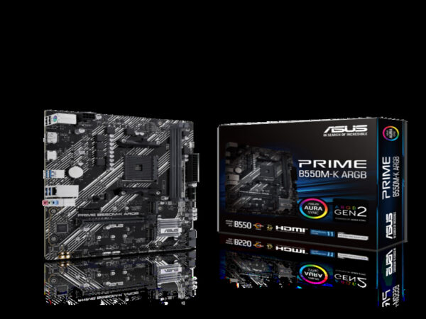 ASUS MB PRIME B550M-K ARGB AM4 ASUS MB PRIME B550M-K ARGB AM4