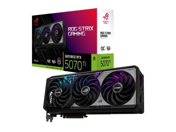 ASUS ROG-STRIX-RTX5070TI-O16G 16GB GDDR7 ASUS ROG-STRIX-RTX5070TI-O16G 16GB GDDR7