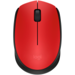 LOGITECH M171 Wireless Mouse - RED