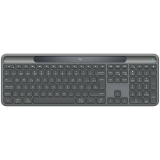 LOGITECH Slim Solar+ - GRAPHITE - US INT'L - 2.4GHZ/BT - INTNL-973 - UNIV B2C