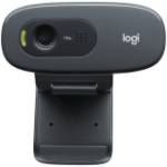 LOGITECH C270 HD Webcam - BLACK - USB
