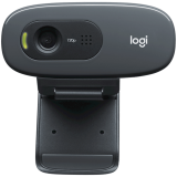 LOGITECH C270 HD Webcam - BLACK - USB