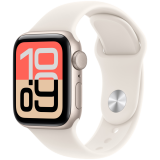Apple Watch SE 3 GPS 40mm Starlight Aluminium Case with Starlight Sport Band - S/M