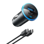 Anker 323 Car Charger (52.5W) Black