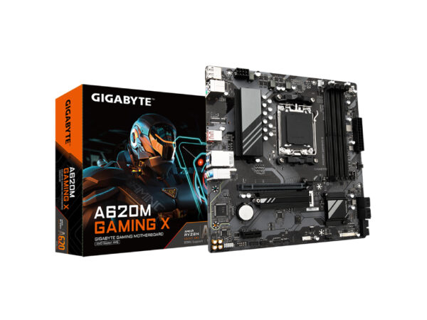 Gigabyte MB A620M Gaming XAM5; 4xDDR5; M.2 Gigabyte MB A620M Gaming XAM5; 4xDDR5; M.2