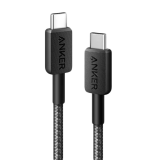 Anker 322 USB-C to USB-C Cable 90 cm Braided Black