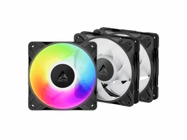 Arctic P12 Pro A-RGB - 3 Pack120 mm A-RGB PWM FanCable Splitter Arctic P12 Pro A-RGB - 3 Pack120 mm A-RGB PWM FanCable Splitter