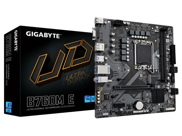 Gigabyte MB B760M ELGA1700; 2xDDR5; 2xM.2 Gigabyte MB B760M ELGA1700; 2xDDR5; 2xM.2