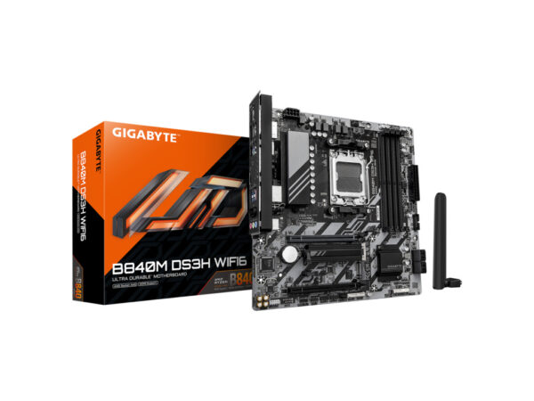 Gigabyte MB B840M DS3H WF6 AM5 Gigabyte MB B840M DS3H WF6 AM5