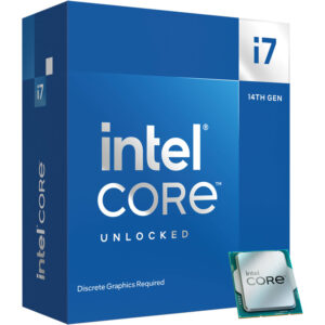 Intel Core i7-14700KFmax 5.6GHz 33MB LGA1700 BOXRaptor Lake