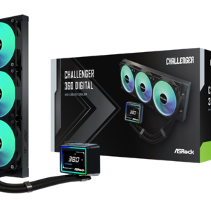 ASROCK 360 A-RGB LCD AIOLiquid Cooler