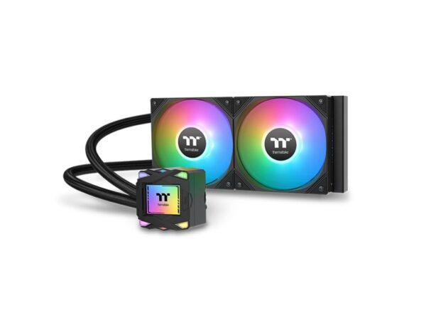 Thermaltake LA240 ARGB LC Sync AIO Liquid Cooler 240mm PWM 600~2500 R.P.M Thermaltake LA240 ARGB LC Sync AIO Liquid Cooler 240mm PWM 600~2500 R.P.M