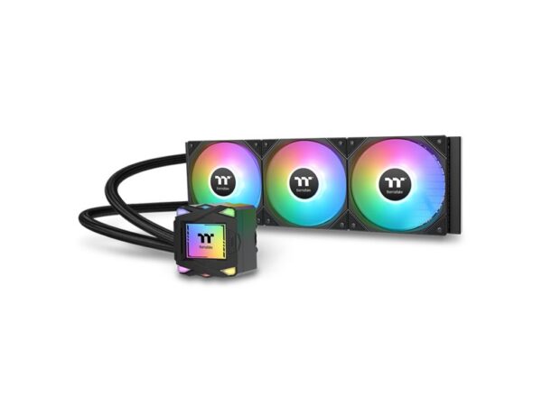 Thermaltake LA360 ARGB LC Sync AIO Liquid Cooler 360mm PWM 600~2500 R.P.M Thermaltake LA360 ARGB LC Sync AIO Liquid Cooler 360mm PWM 600~2500 R.P.M