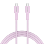 CANYON cable OnWire 60CL C-C 60W COLOR Braided 1m Pink