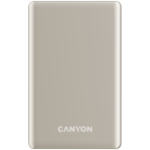 CANYON power bank OnPower 505 slim Magnetic 5000 mAh PD20W Beige