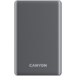 CANYON power bank OnPower 505 slim Magnetic 5000 mAh PD20W Dark Grey