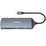 CANYON hub DS-15 8in1 4k USB-C Dark Grey